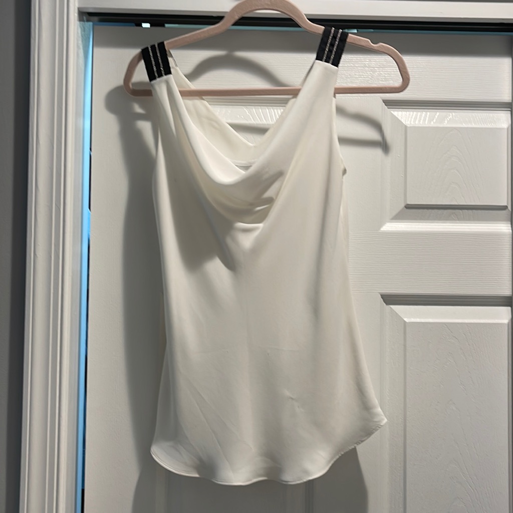 Drape Front Top